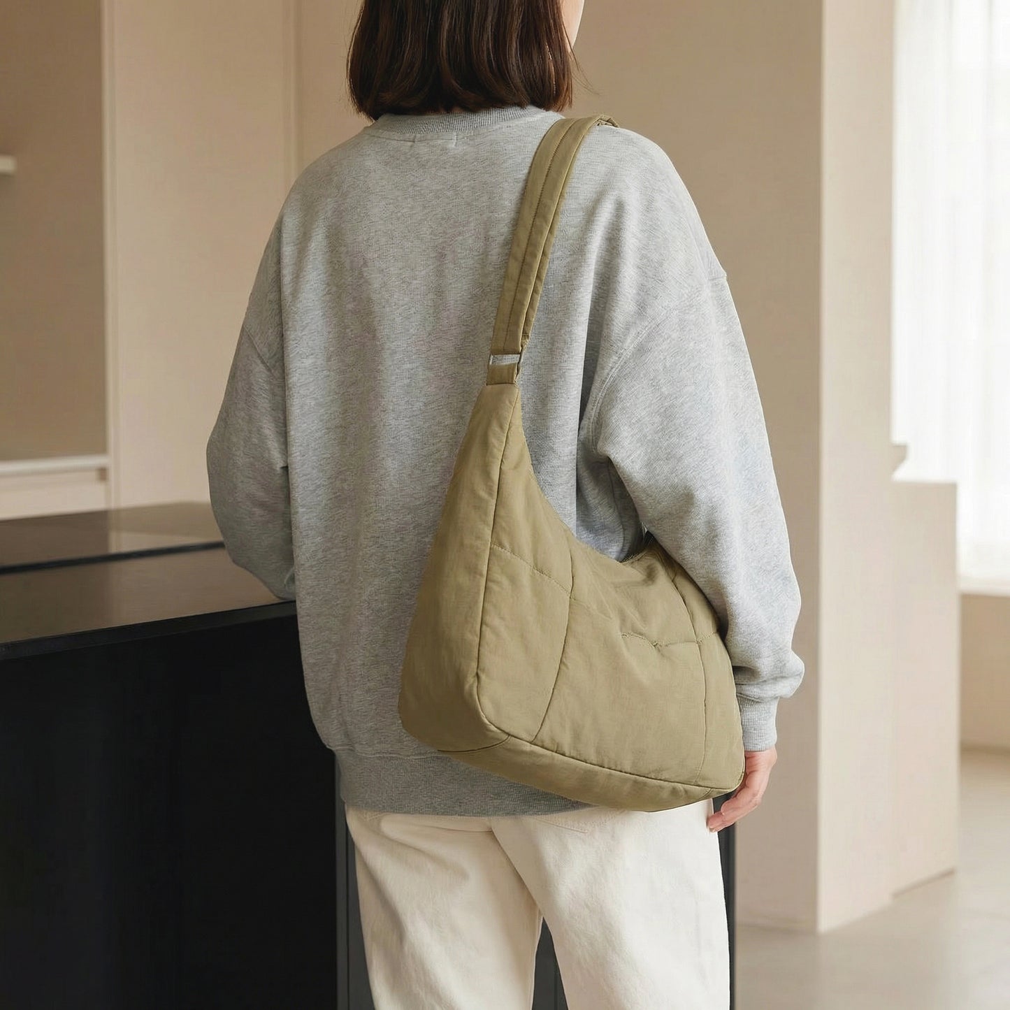 Bella Shoulder Bag | Soft Cloth, Casual Style for Women