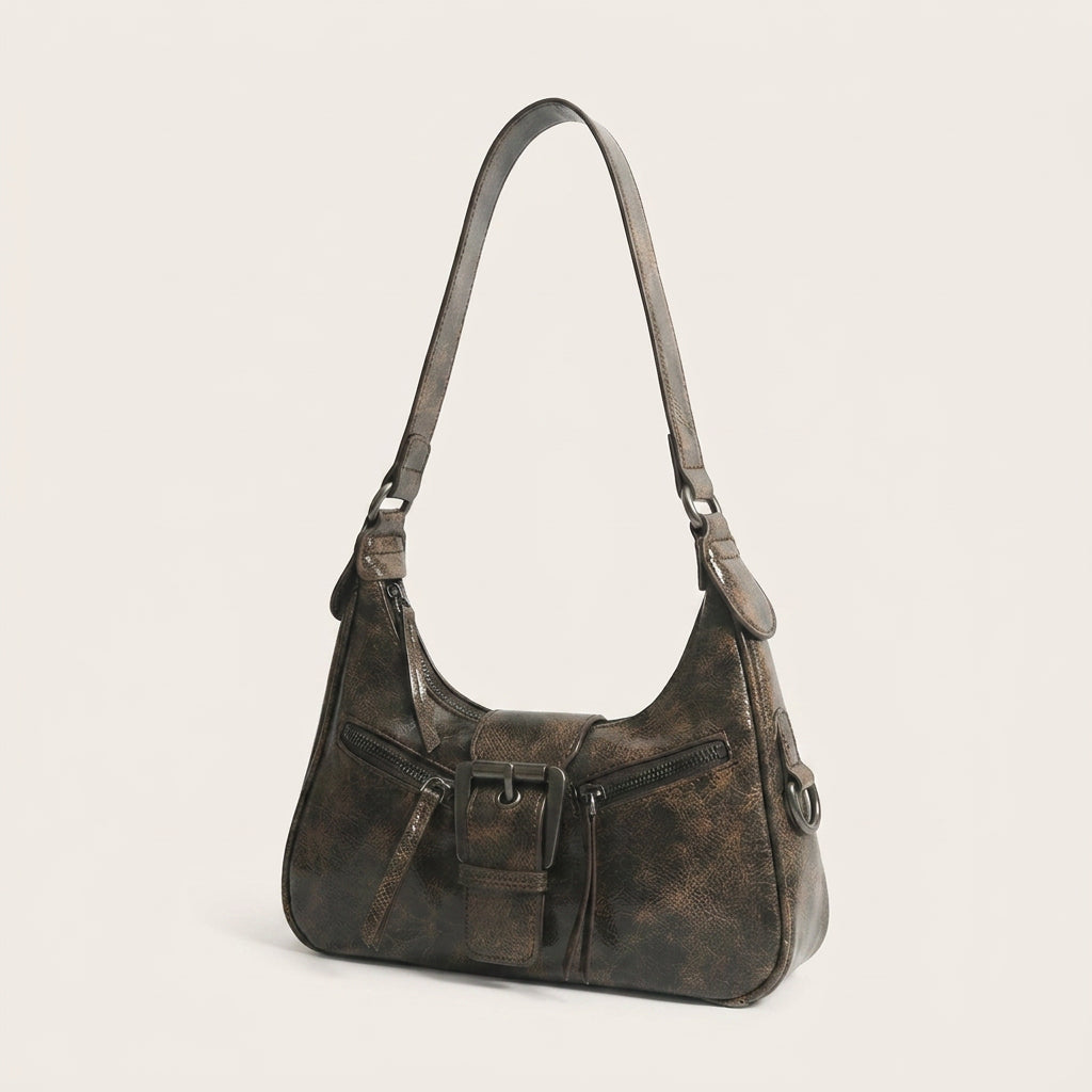 Kira Handbag - PU Leather Compact Design – BAGSFORU