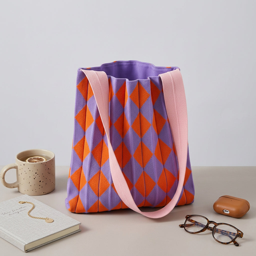 Maglia | Foldable Tote Bag - Plus size model