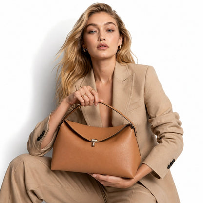 Noemi Shoulder Bag - PU Leather Structured Everyday Carryall