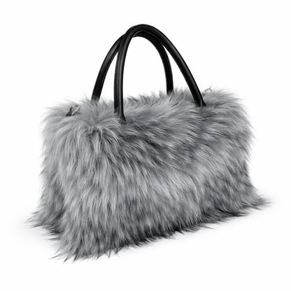 Willowbrook Tote Bag - Luxurious Faux Fur Everyday Carry