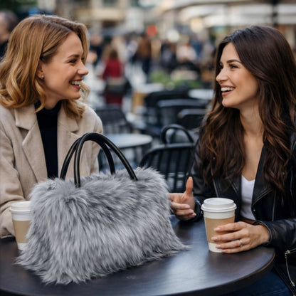 Willowbrook Tote Bag - Luxurious Faux Fur Everyday Carry