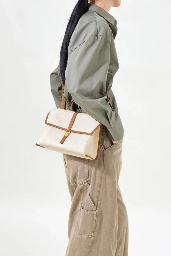 Selena Satchel Bag - PU Leather Structured Everyday Carry