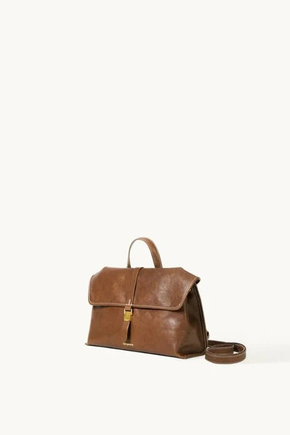 Selena Satchel Bag - PU Leather Structured Everyday Carry
