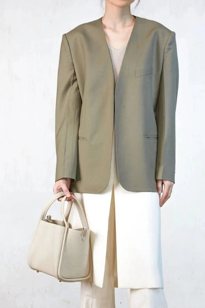Rowan Bucket Bag - PU Leather Drawstring Everyday Carry