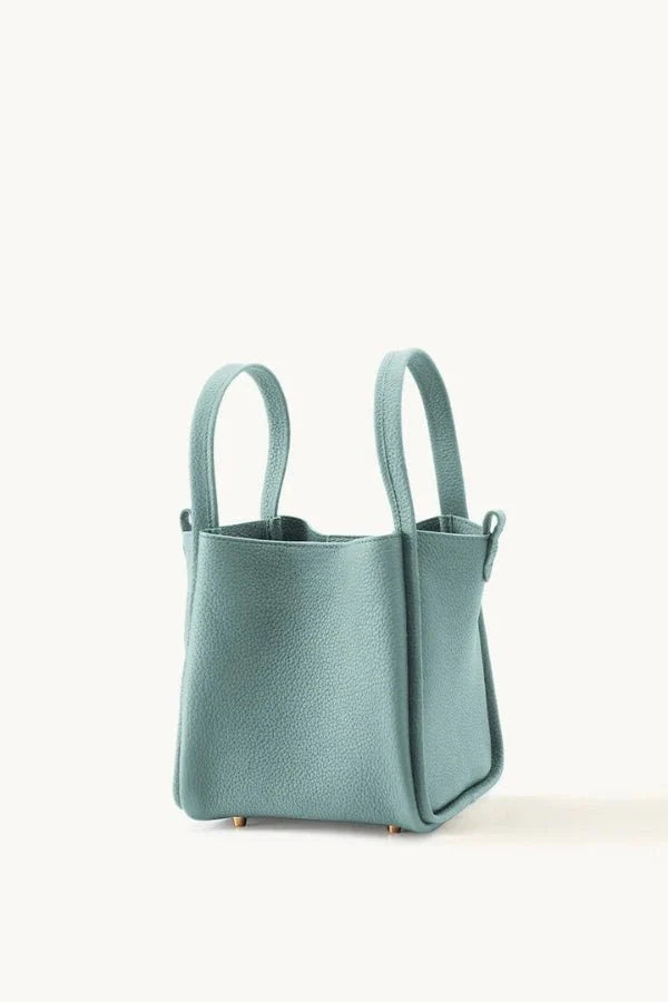 Rowan Bucket Bag - PU Leather Drawstring Everyday Carry