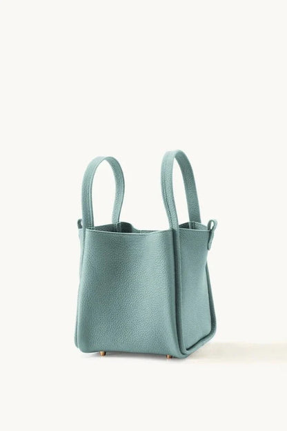 Rowan Bucket Bag - PU Leather Drawstring Everyday Carry