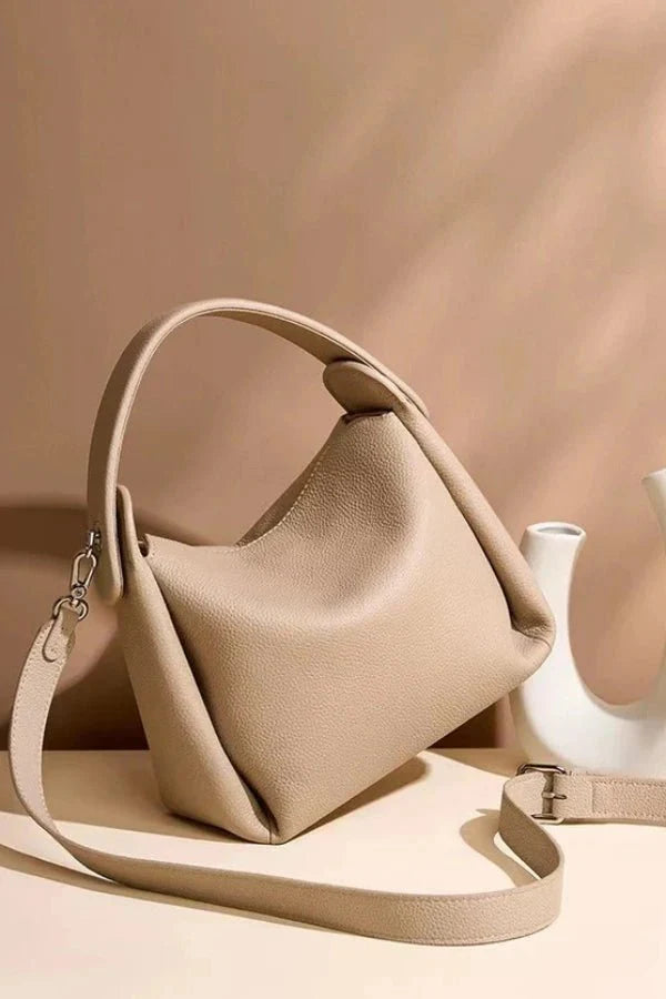 Dalia Crossbody Bag - PU Leather Crocodile-Embossed Compact Carry