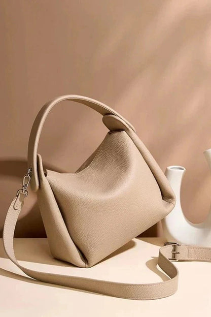 Dalia Crossbody Bag - PU Leather Crocodile-Embossed Compact Carry