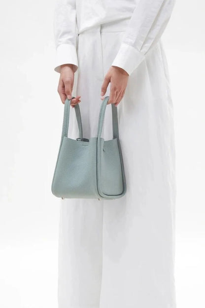 Rowan Bucket Bag - PU Leather Drawstring Everyday Carry