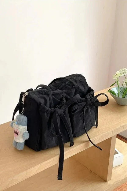 Celine Bow Tie Bag - PU Leather Charming Bow Details