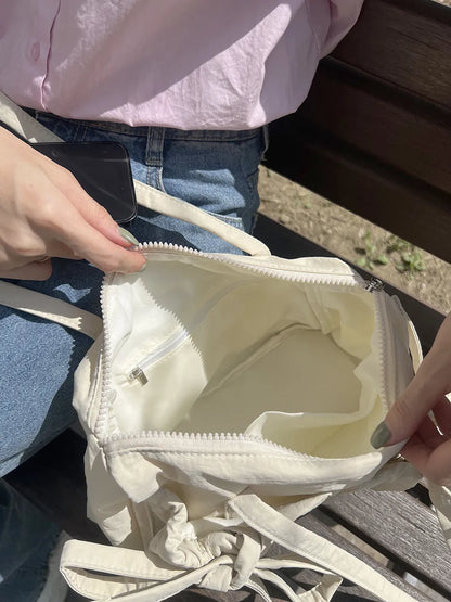 Celine Bow Tie Bag - PU Leather Charming Bow Details