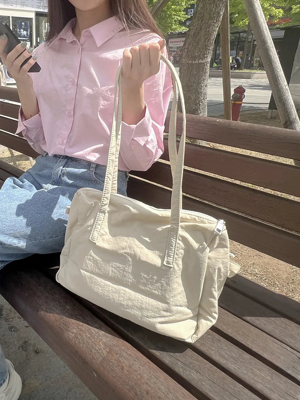 Celine Bow Tie Bag - PU Leather Charming Bow Details