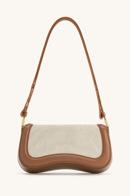 Sabine Shoulder Bag - PU Leather Sleek Buckle Design