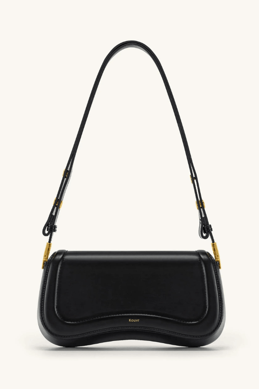 Sabine Shoulder Bag - PU Leather Sleek Buckle Design