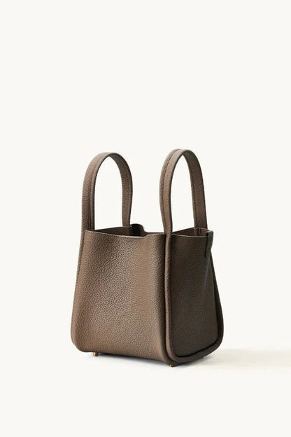 Rowan Bucket Bag - PU Leather Drawstring Everyday Carry