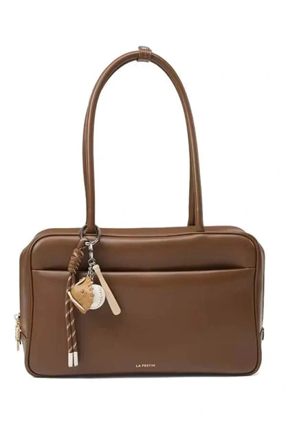 Leila Shoulder Bag - PU Leather Structured Everyday Carry