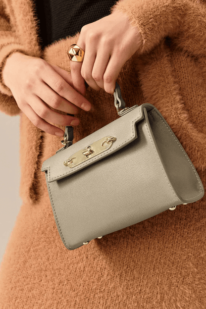 Maeve Crossbody Bag - PU Leather Structured Compact Carry