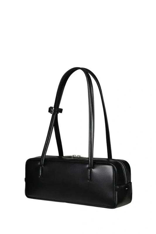 Corinne Baguette Bag - PU Leather Sleek Everyday Carry