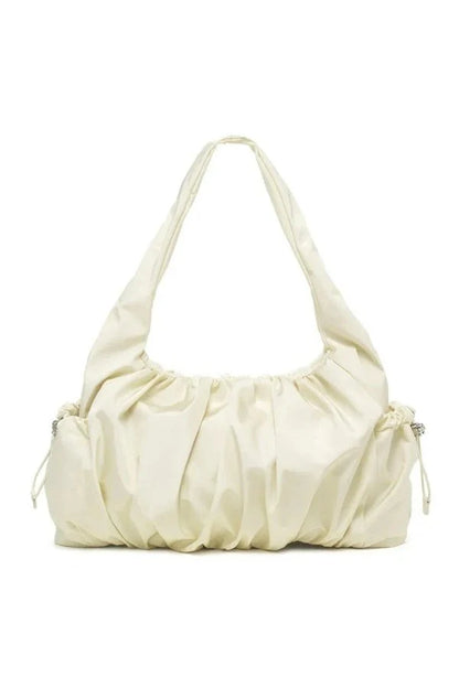Isadora Crossbody Bag - Nylon Pleated Compact Carry