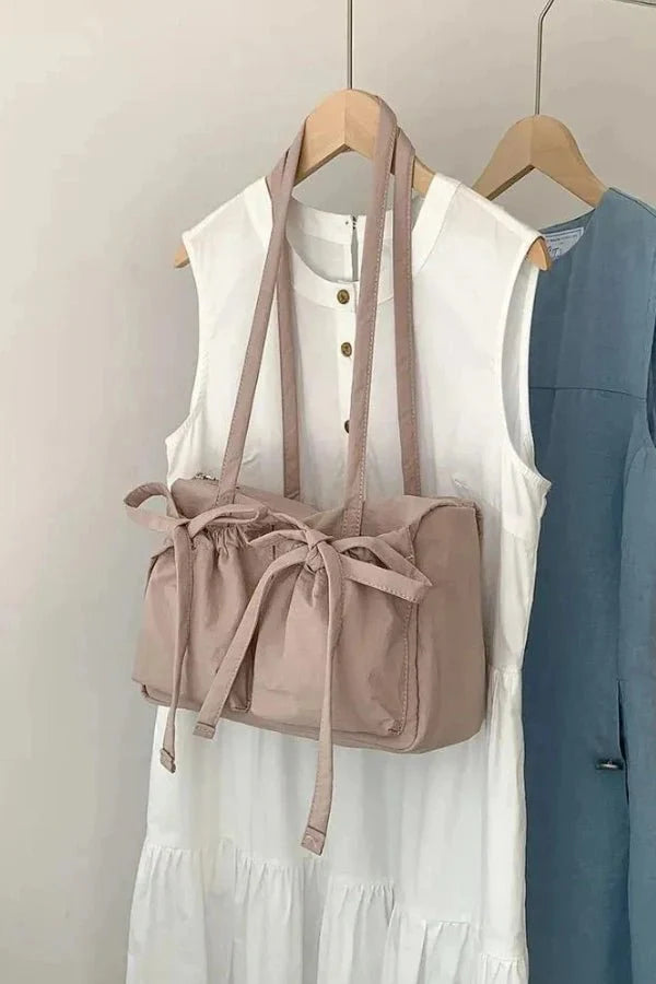 Celine Bow Tie Bag - PU Leather Charming Bow Details