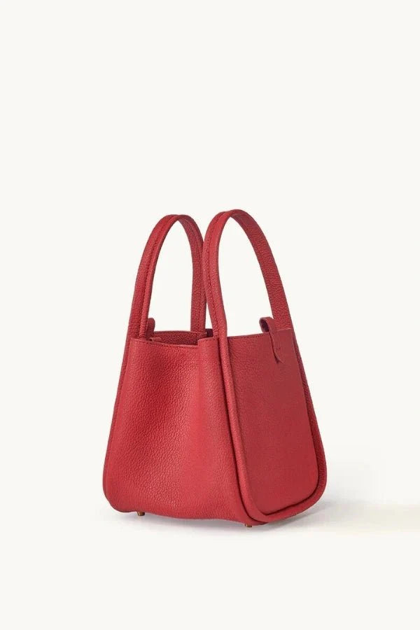 Rowan Bucket Bag - PU Leather Drawstring Everyday Carry
