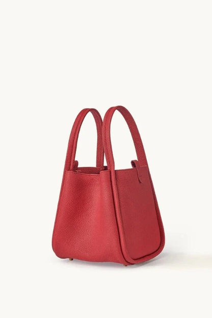 Rowan Bucket Bag - PU Leather Drawstring Everyday Carry