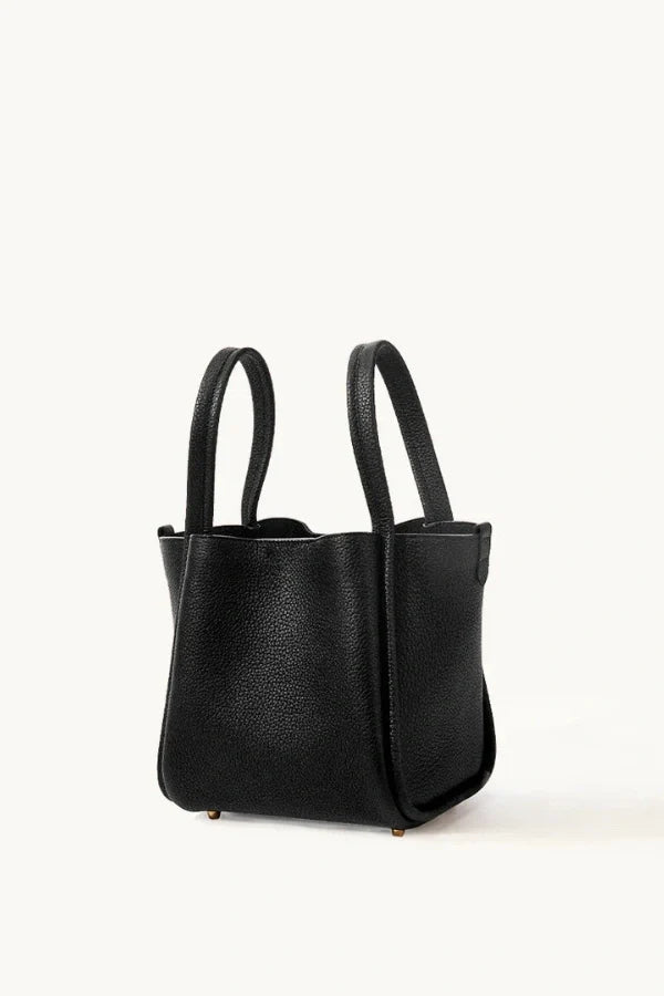 Rowan Bucket Bag - PU Leather Drawstring Everyday Carry