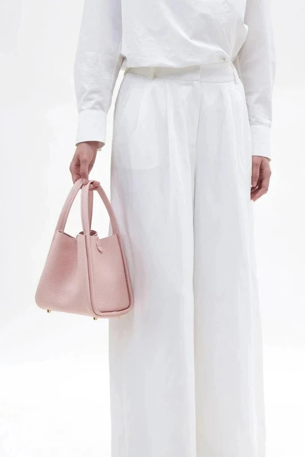 Rowan Bucket Bag - PU Leather Drawstring Everyday Carry