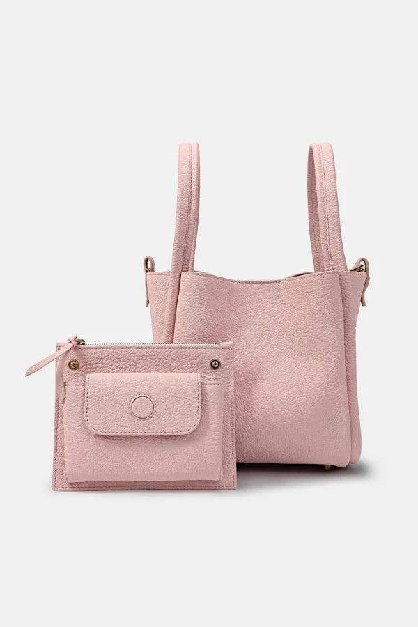 Rowan Bucket Bag - PU Leather Drawstring Everyday Carry
