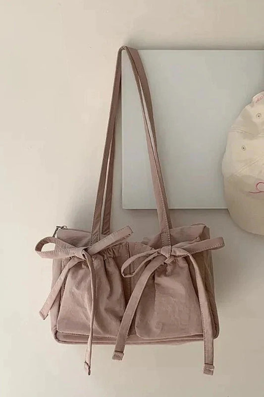 Celine Bow Tie Bag - PU Leather Charming Bow Details