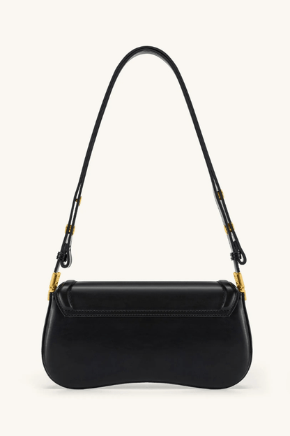 Sabine Shoulder Bag - PU Leather Sleek Buckle Design