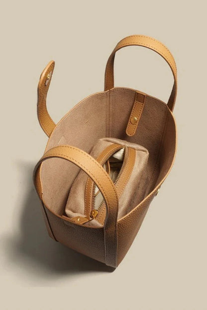 Calixta Crossbody Bag - PU Leather Structured Everyday Carry