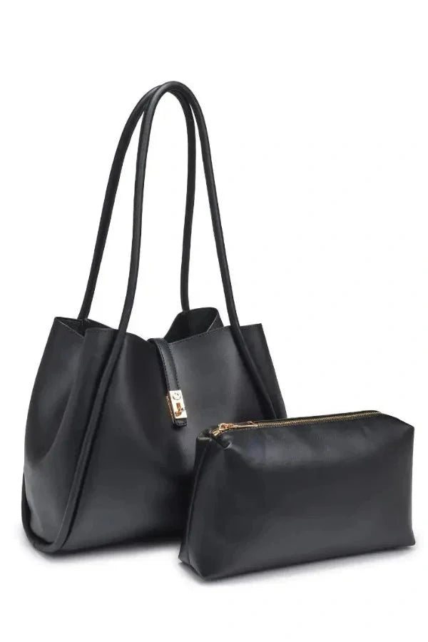 Rosalie Tote Bag - PU Leather Structured Everyday Carry