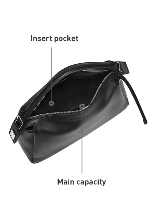 Monae Crossbody Bag - PU Leather Structured Everyday Carry