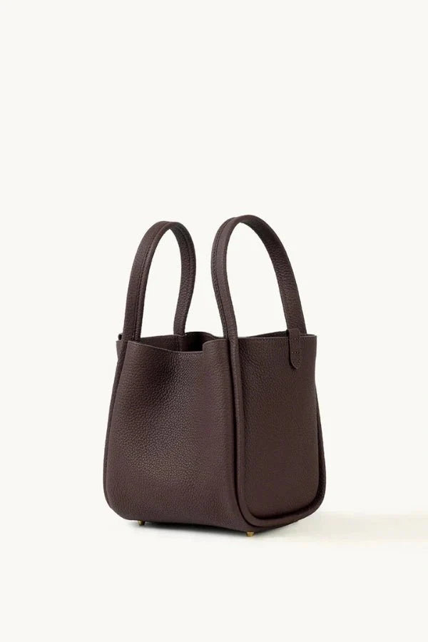 Rowan Bucket Bag - PU Leather Drawstring Everyday Carry