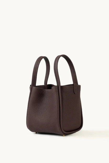 Rowan Bucket Bag - PU Leather Drawstring Everyday Carry