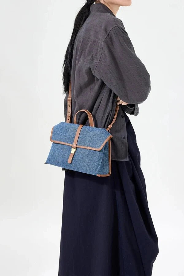 Selena Satchel Bag - PU Leather Structured Everyday Carry
