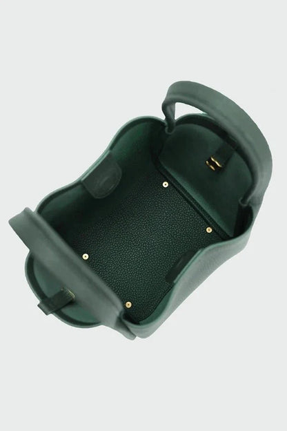 Rowan Bucket Bag - PU Leather Drawstring Everyday Carry