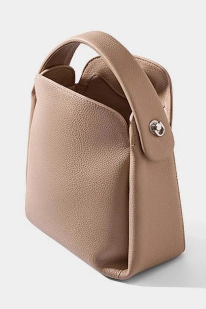 Dalia Crossbody Bag - PU Leather Crocodile-Embossed Compact Carry
