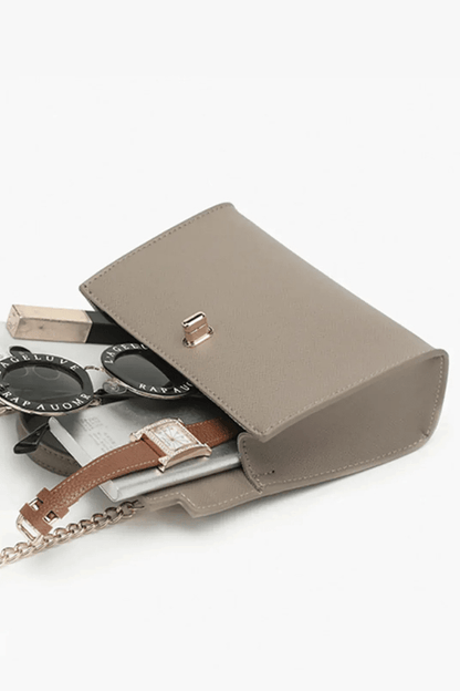 Maeve Crossbody Bag - PU Leather Structured Compact Carry