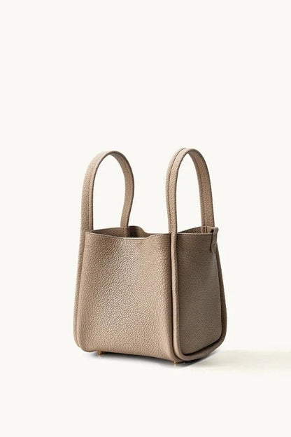 Rowan Bucket Bag - PU Leather Drawstring Everyday Carry