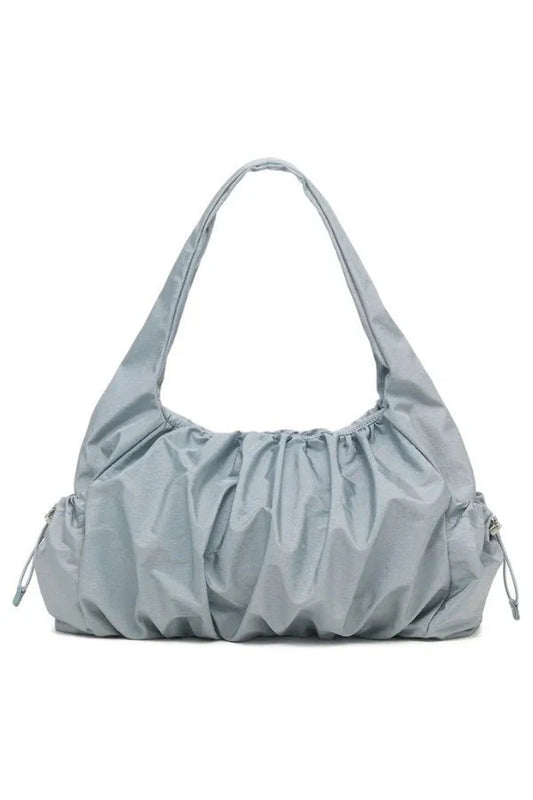 Isadora Crossbody Bag - Nylon Pleated Compact Carry