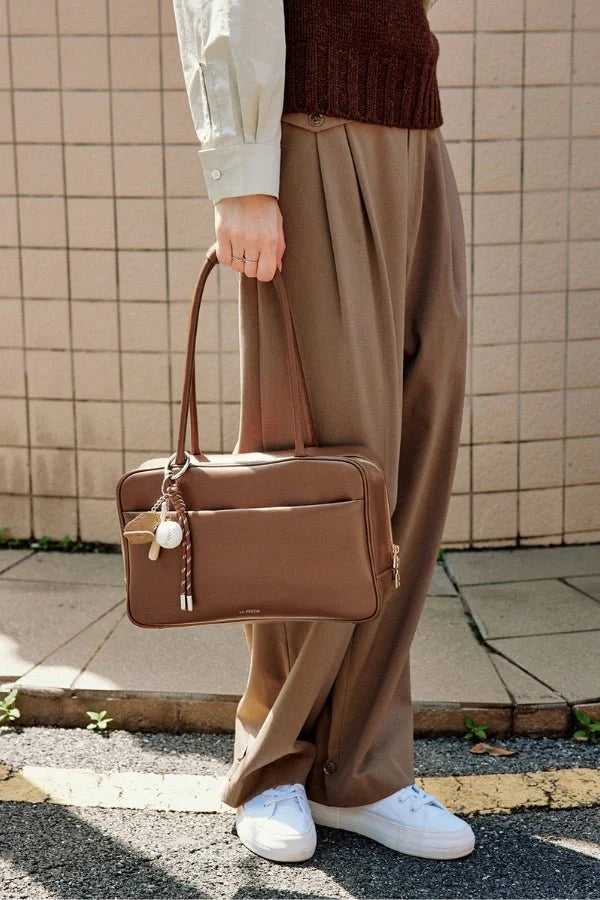 Leila Shoulder Bag - PU Leather Structured Everyday Carry