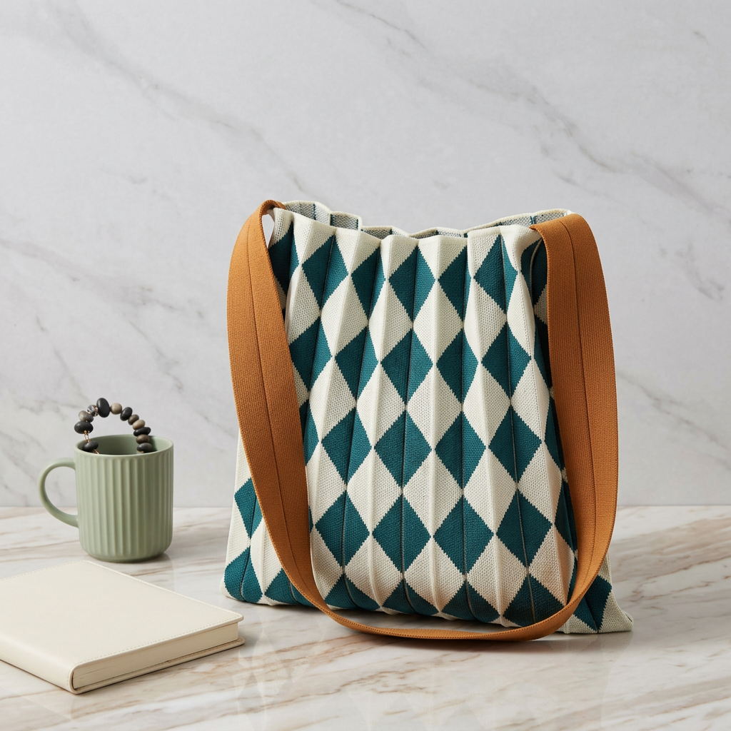 Maglia | Foldable Tote Bag - Plus size model