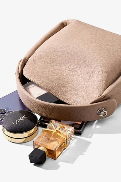 Dalia Crossbody Bag - PU Leather Crocodile-Embossed Compact Carry