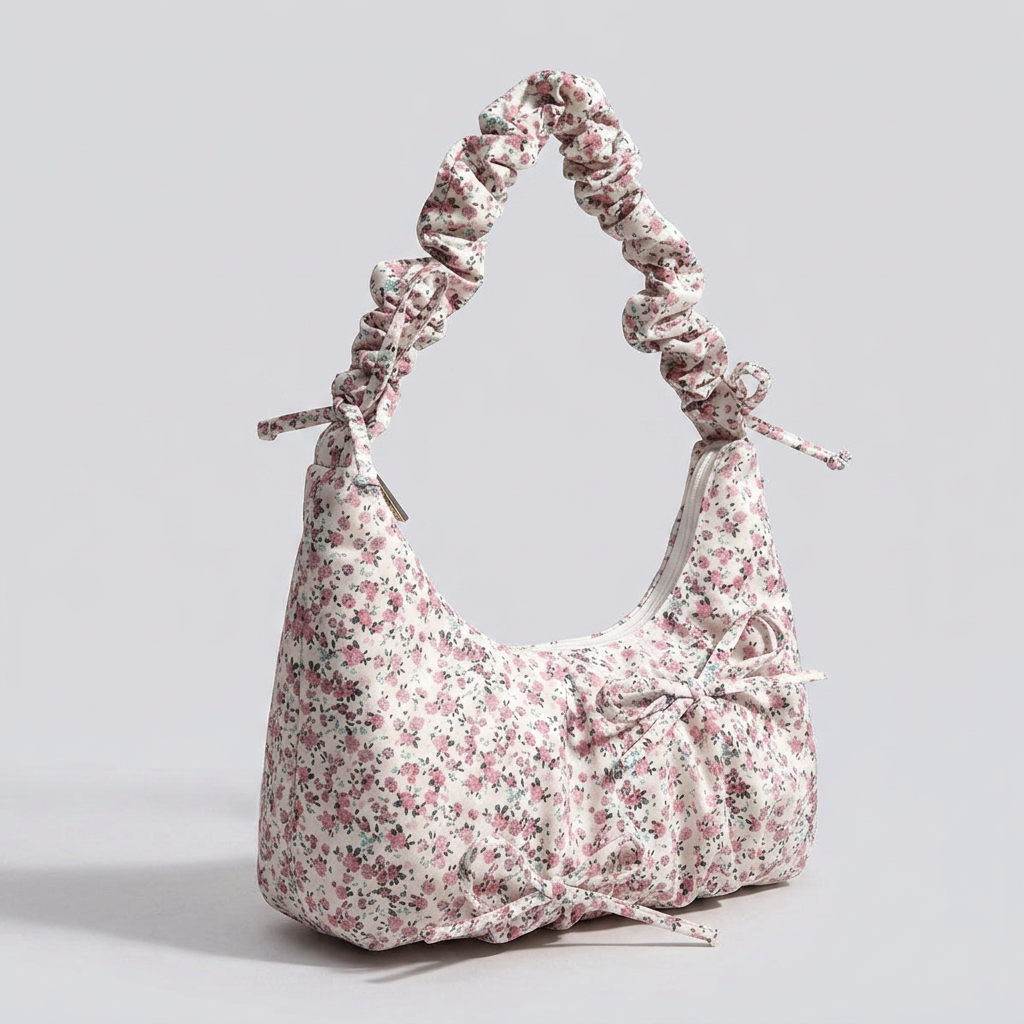 Aemi Floral Bag - Plus size model