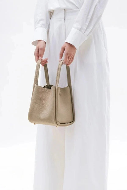 Rowan Bucket Bag - PU Leather Drawstring Everyday Carry