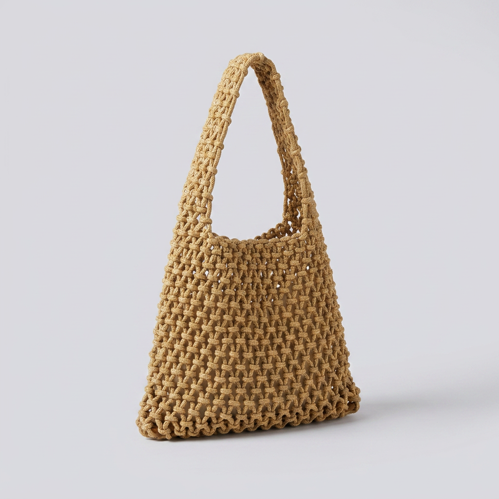 Nica Braided Tote Bag - Plus size model