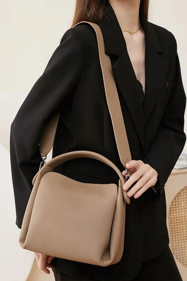 Dalia Crossbody Bag - PU Leather Crocodile-Embossed Compact Carry